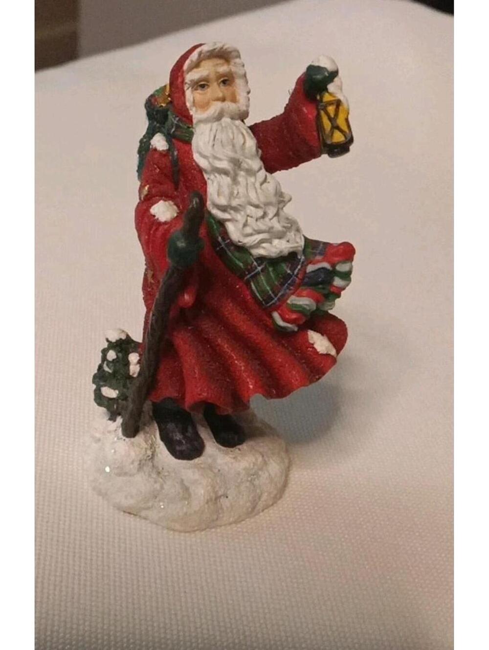 Pipka Santas - Reflections of Christmas, Midnight Visitor, Mini 3 Inches